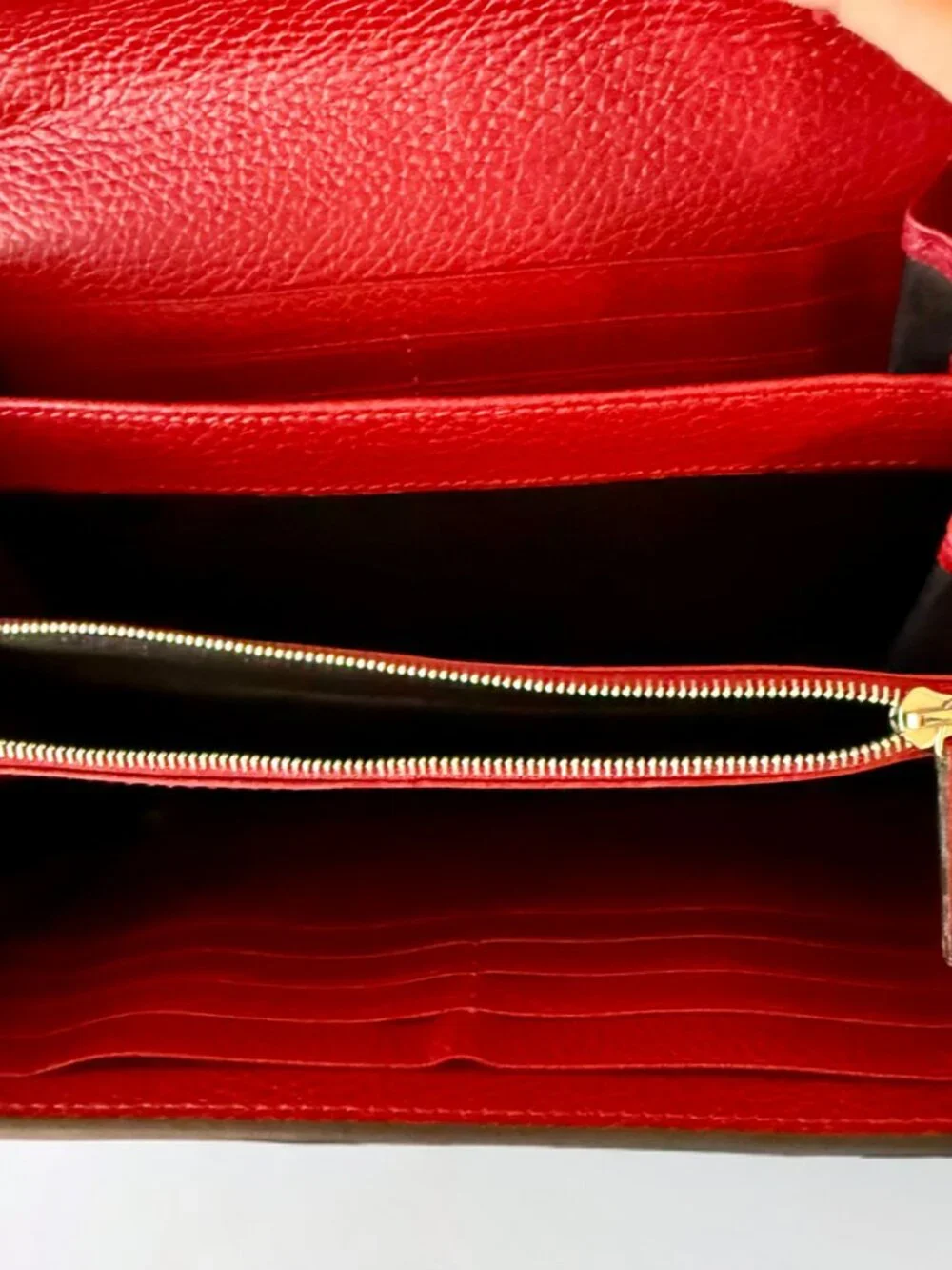 Gucci Red Leather Dionysus Wallet on a Chain - Picture 9 of 15